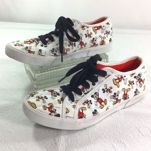 Disney Classic Mickey Mouse Canvas Sneakers